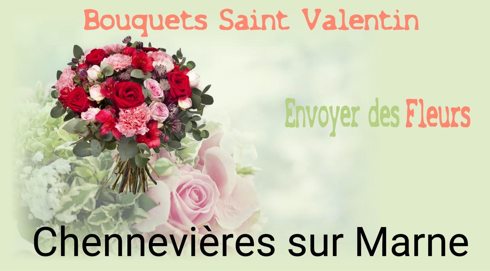 Roses de Saint-Valentin livrées à Chennevières-sur-Marne